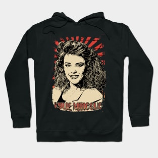 Kylie minogue 80s Retro Vintage Aesthetic Hoodie